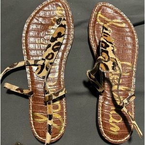 Sam Edelman Leopard Sandals